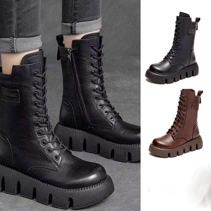 Maisie | Women's Leather Boots Ankle Cushioned