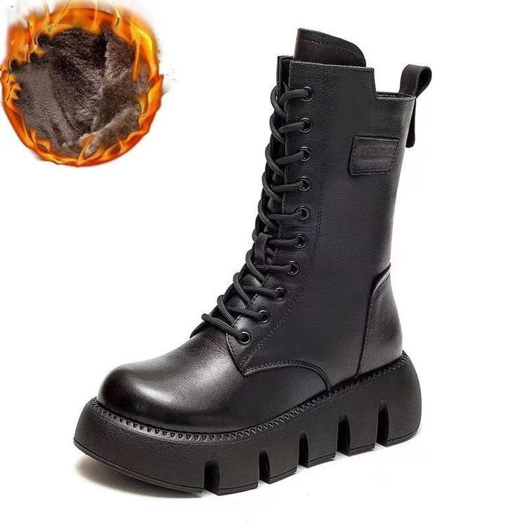 Maisie | Women's Leather Boots Ankle Cushioned