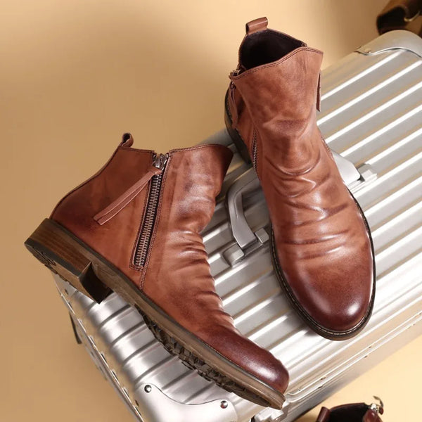 Malcolm | Men's Leather Chelsea Boots Dress