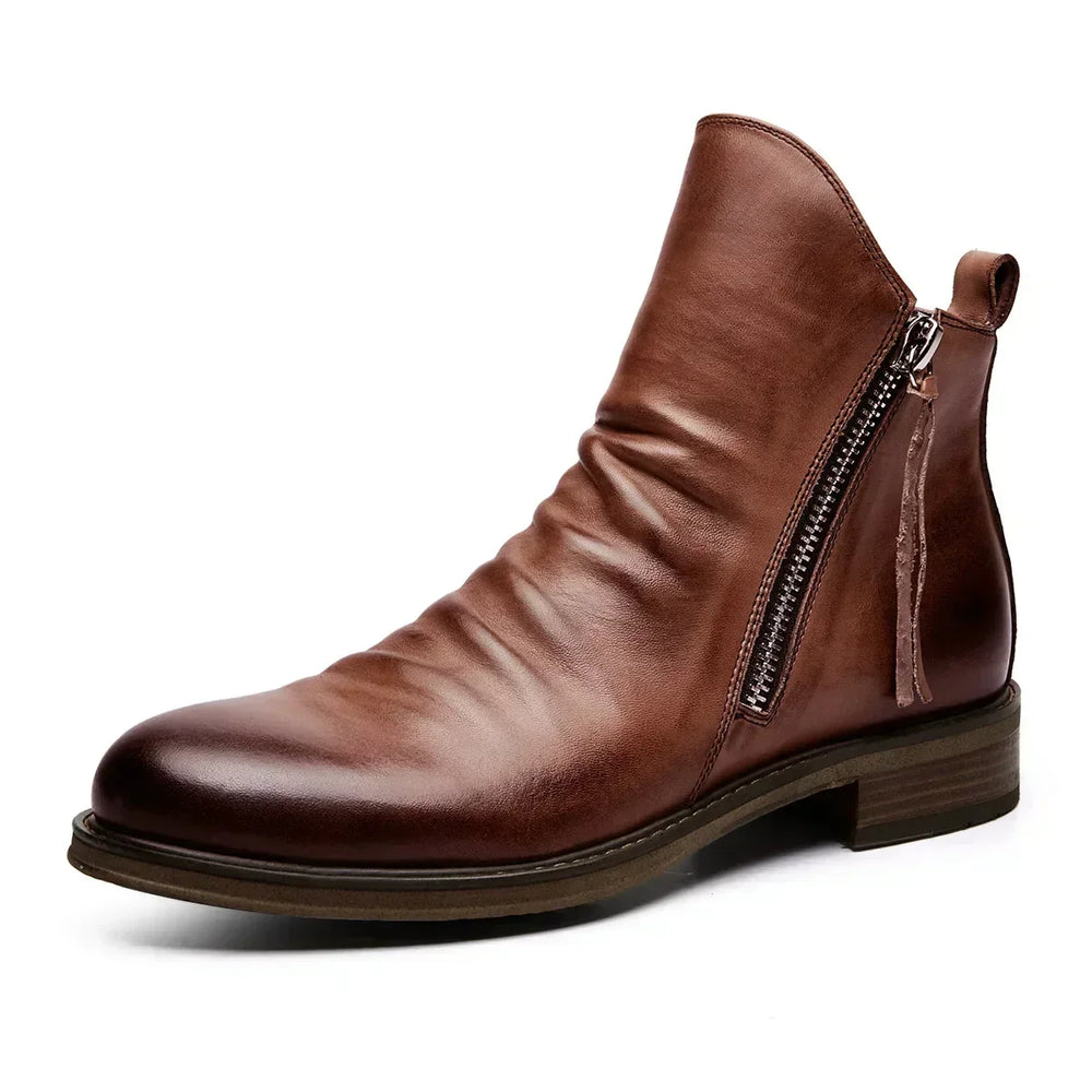 Malcolm | Men's Leather Chelsea Boots Dress