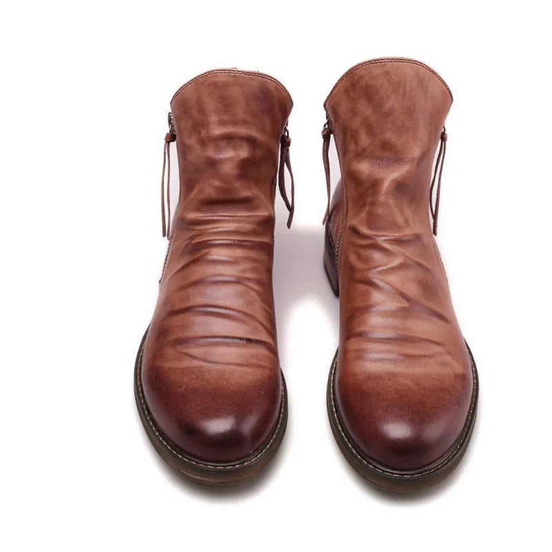 Malcolm | Men's Leather Chelsea Boots Dress