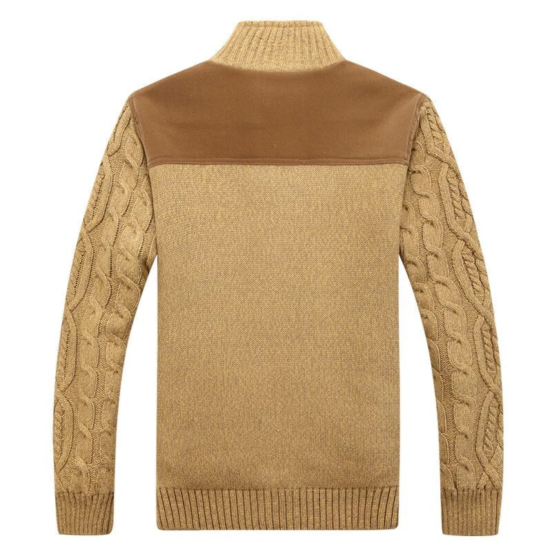 Charlton - Warm Twisted Knit Cardigan