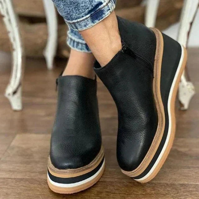 Marguerite | Women's Leather Ankle Boots