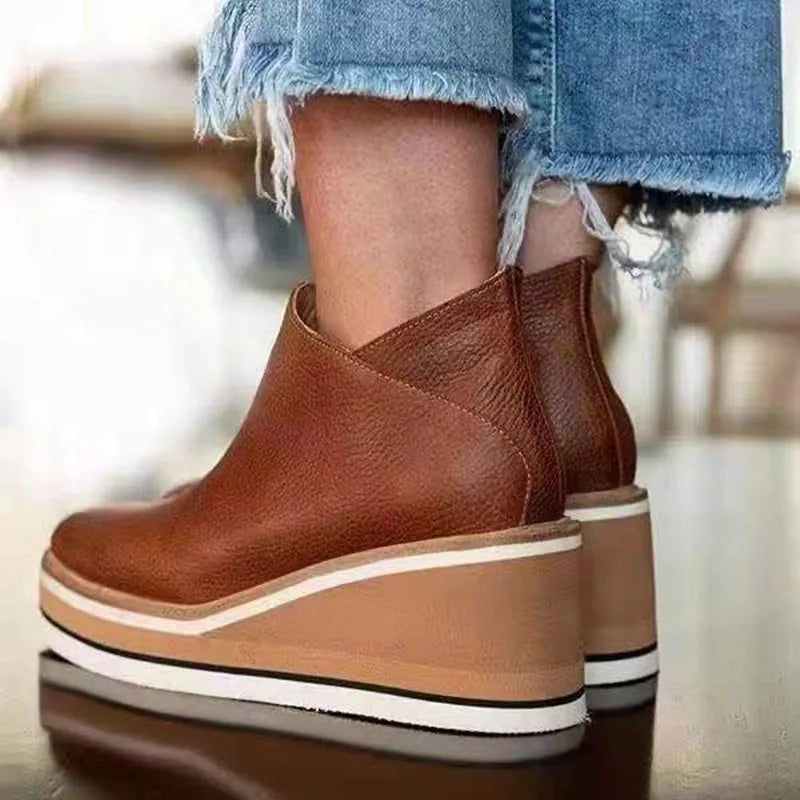 Marguerite | Women's Leather Ankle Boots