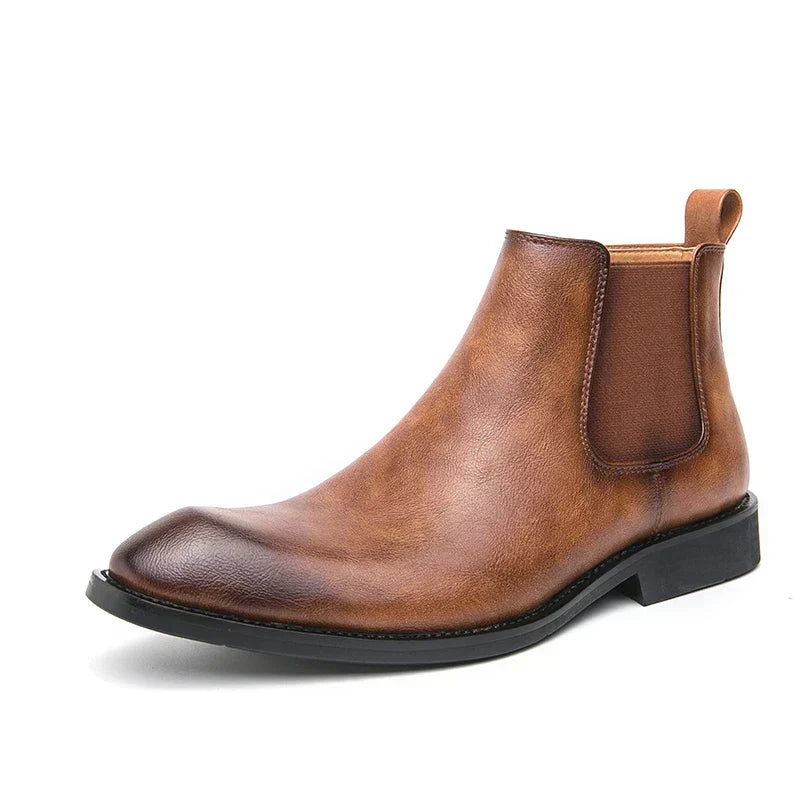 Mathias | Men's Chelsea Boots Suede Leather