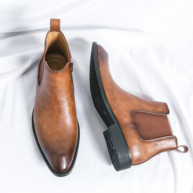 Mathias | Men's Chelsea Boots Suede Leather