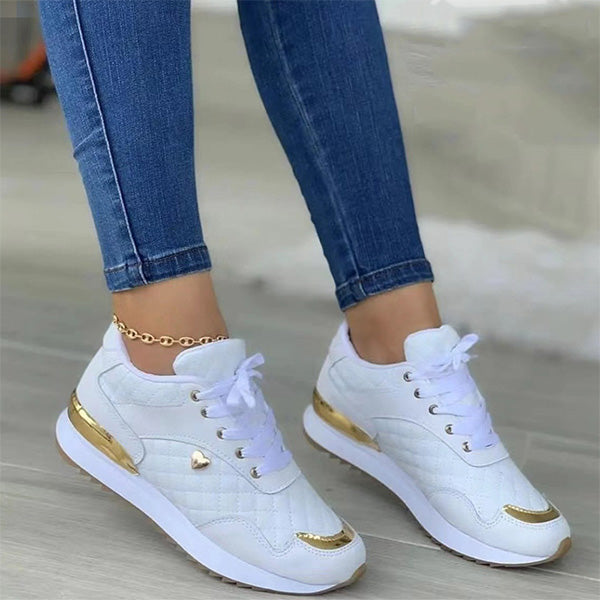 Merritt | Women's Lace up Trainers Comfortable