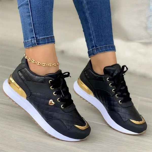 Merritt | Women's Lace up Trainers Comfortable