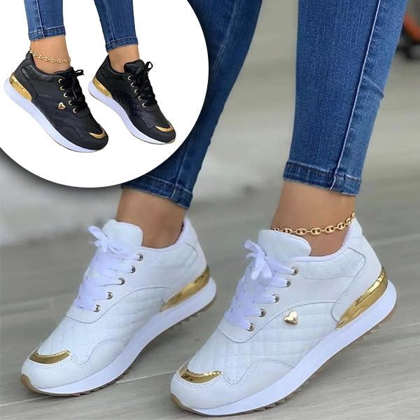 Merritt | Women's Lace up Trainers Comfortable