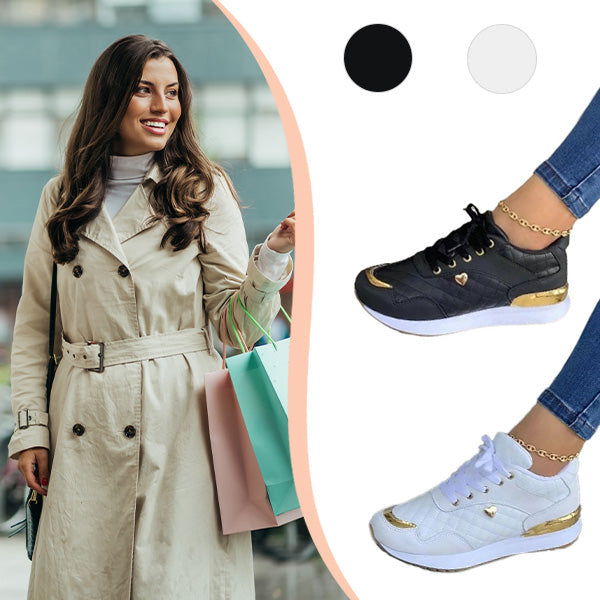 Merritt | Women's Lace up Trainers Comfortable