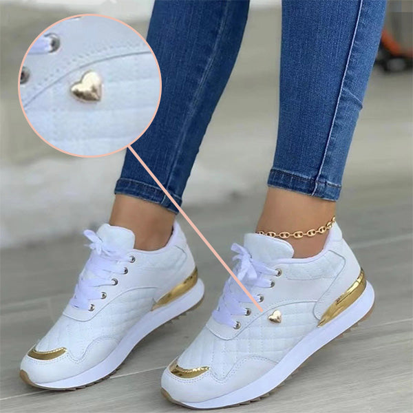 Merritt | Women's Lace up Trainers Comfortable