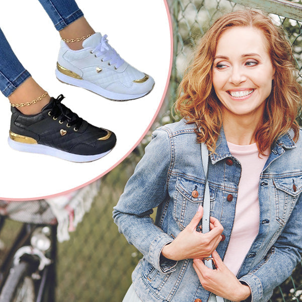 Merritt | Women's Lace up Trainers Comfortable
