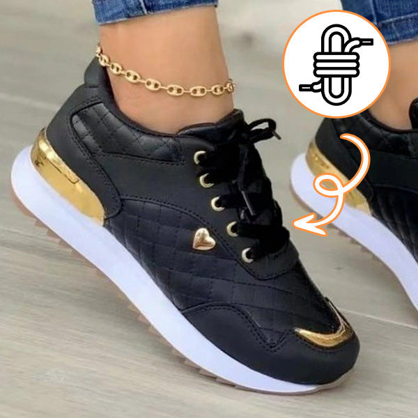 Merritt | Women's Lace up Trainers Comfortable