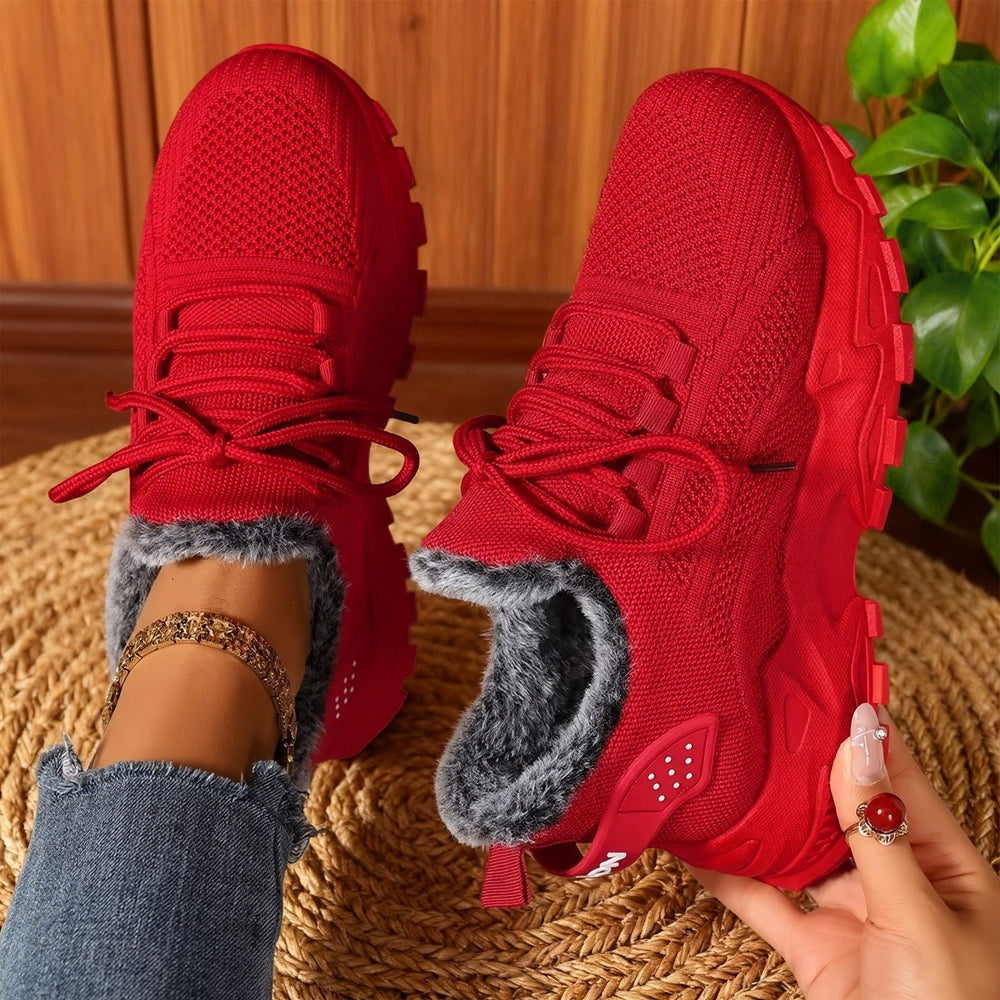 Millicent | Women's Cushioned Lace up Trainers