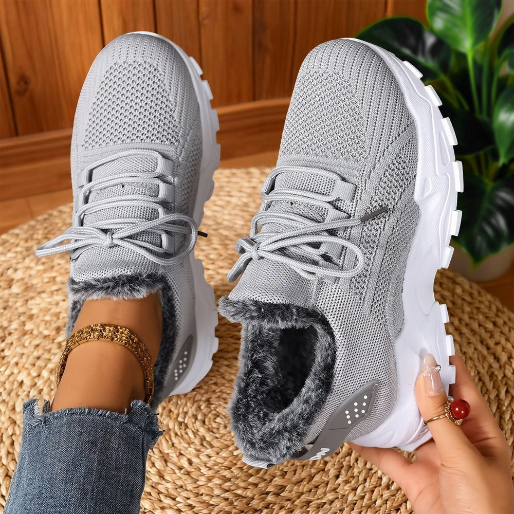 Millicent | Women's Cushioned Lace up Trainers