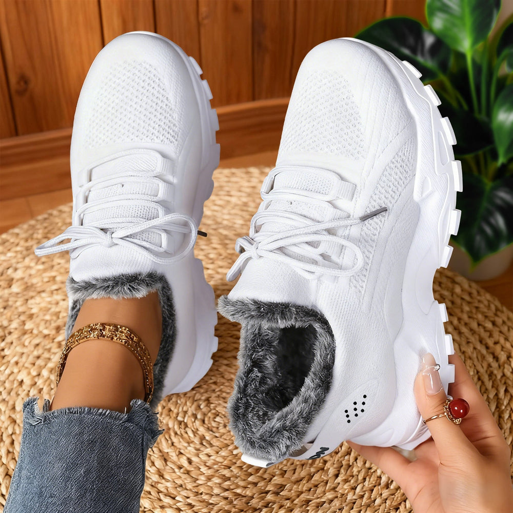 Millicent | Women's Cushioned Lace up Trainers
