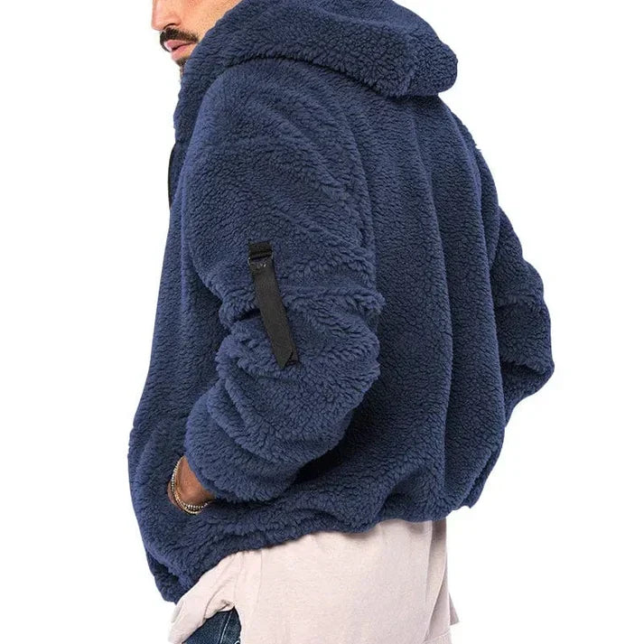 Montgomery | Men's Hooded Zip up Fleece Jacket