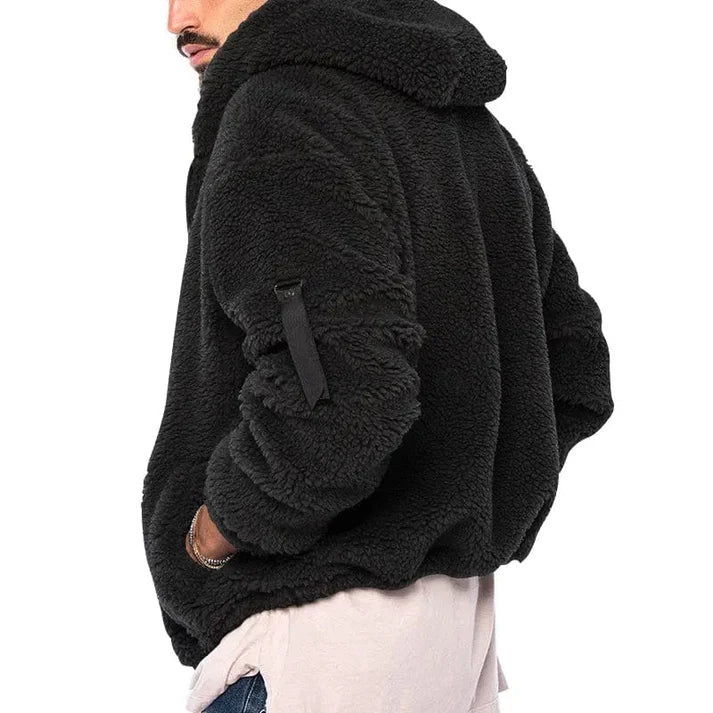 Montgomery | Men's Hooded Zip up Fleece Jacket