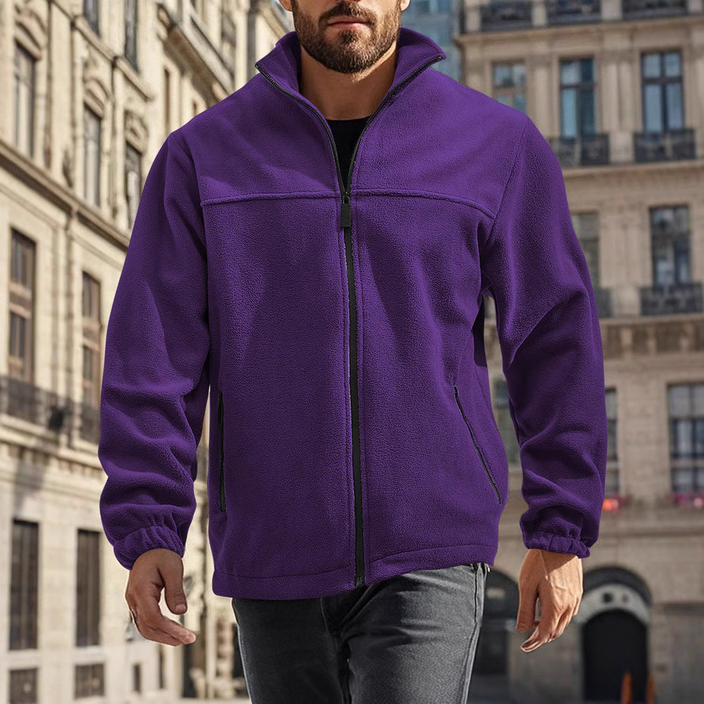 Nathaniel | Men's Fleece Jacket Insulated Sherpa
