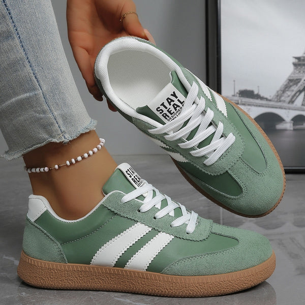Women's Cushioned Wide-Fit Comfort Sneakers