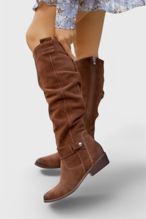 Women's Retro Tall Knee Boots
