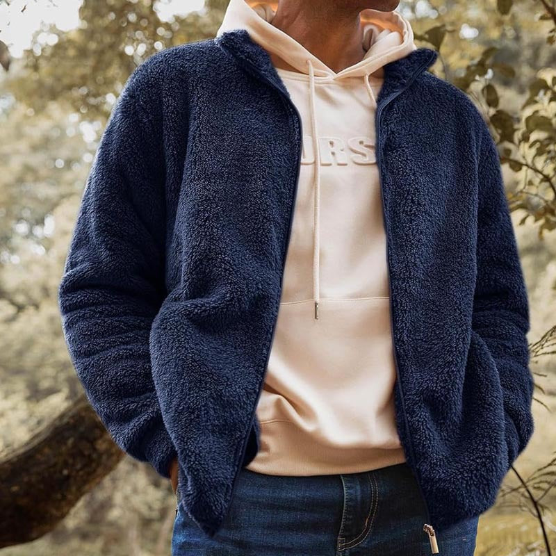 Oberon | Men's Fleece Jacket Zip up Thermal