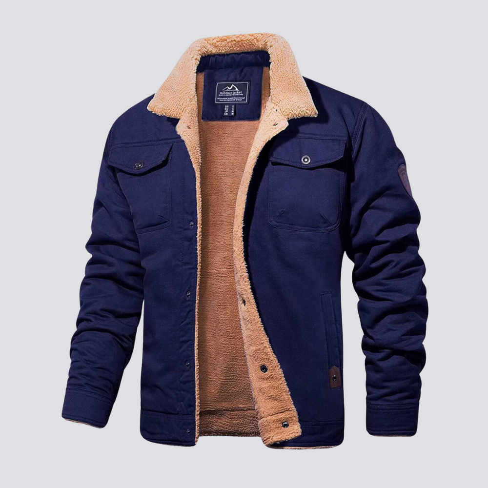 Octavian | Men's Sherpa Fleece Jacket Winter