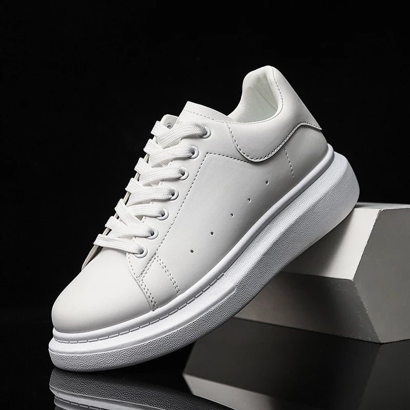 Otis | Men's White Trainers Leather