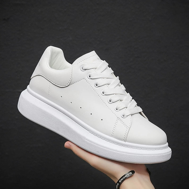 Otis | Men's White Trainers Leather