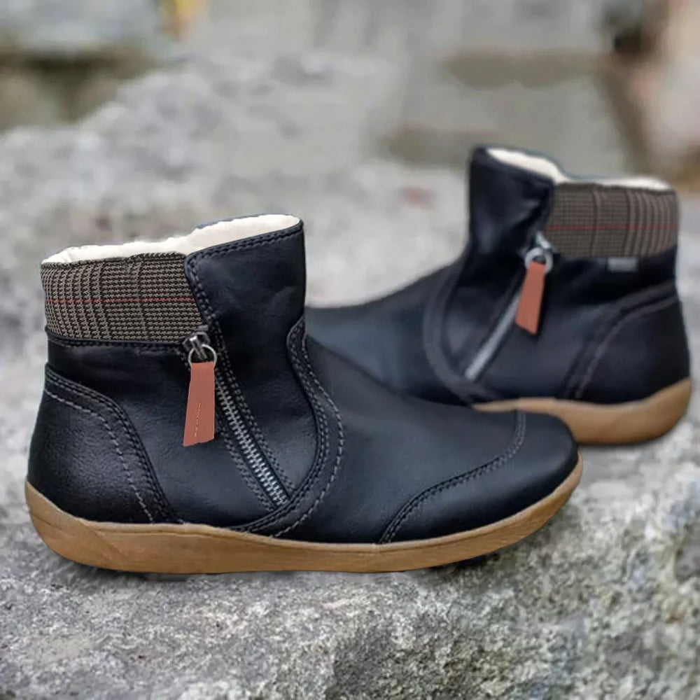 Perrine | Women's Waterproof Leather Ankle Boots
