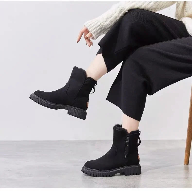 Persephone | Women's Fur Lined Winter Ankle Boots