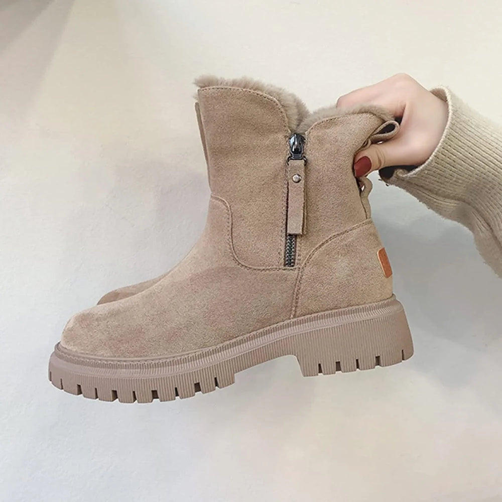 Persephone | Women's Fur Lined Winter Ankle Boots