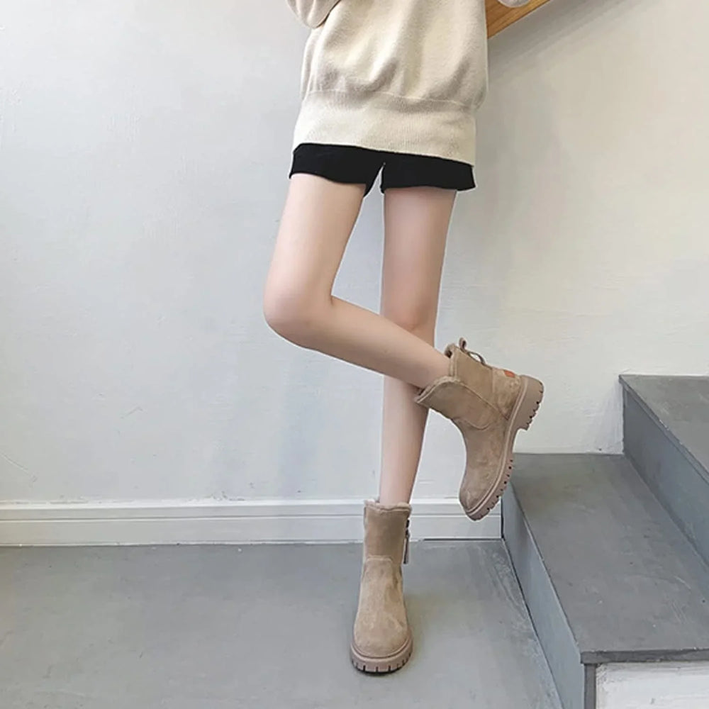 Persephone | Women's Fur Lined Winter Ankle Boots
