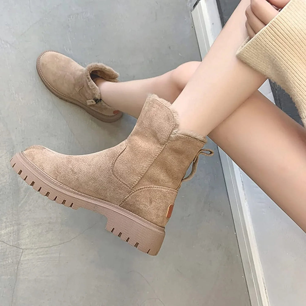 Persephone | Women's Fur Lined Winter Ankle Boots