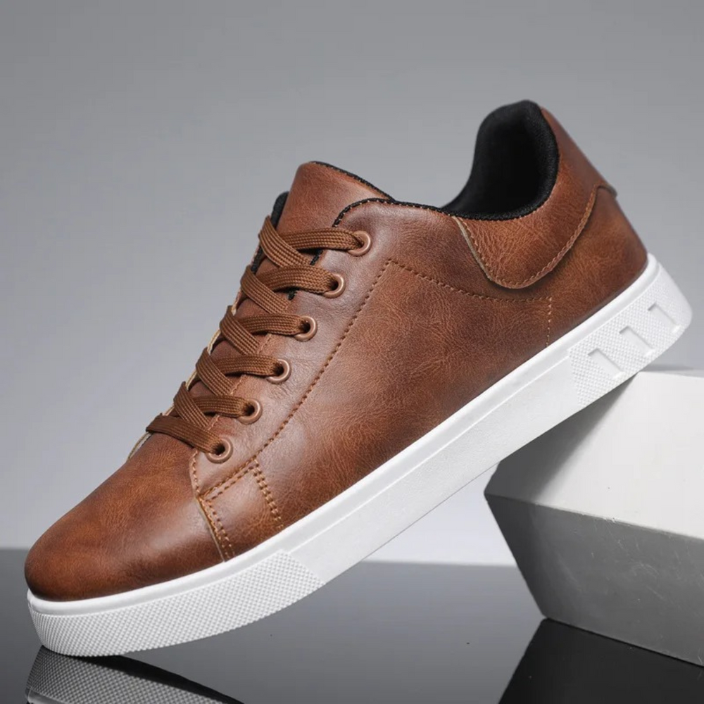 Phineas | Men's Trainers Leather Walking Shoes