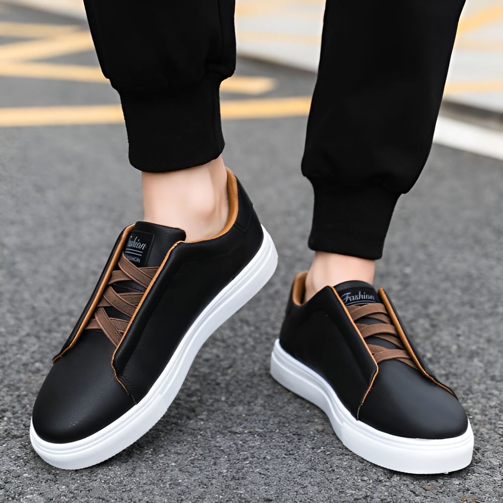 Porter | Men's Leather Trainers White