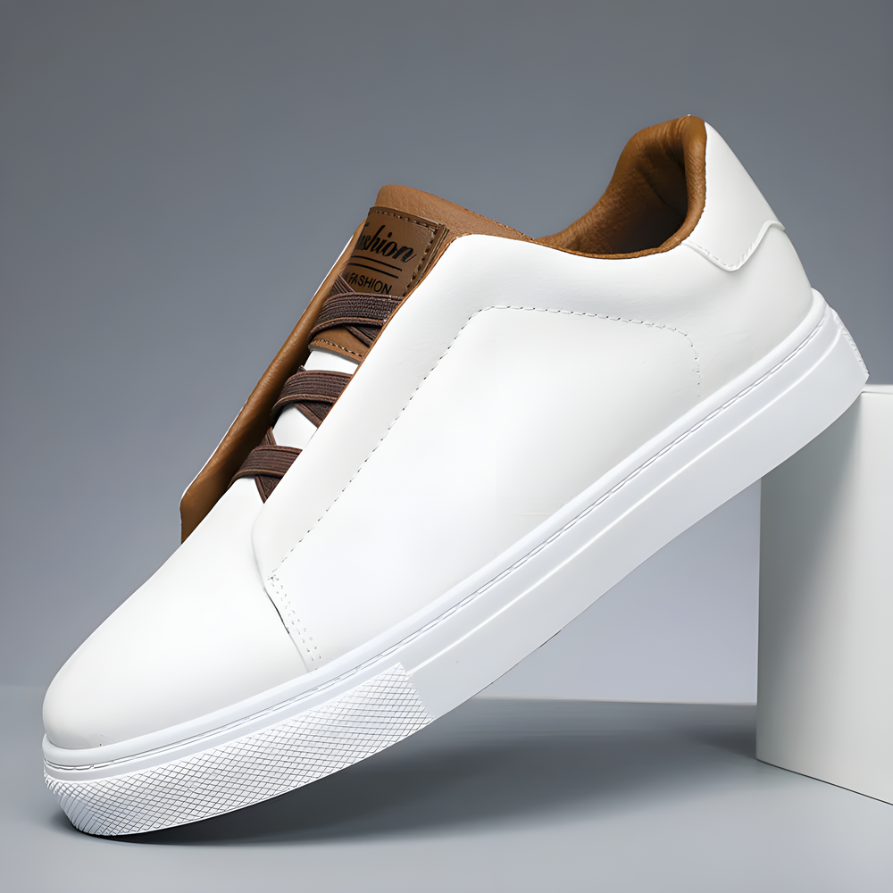 Porter | Men's Leather Trainers White