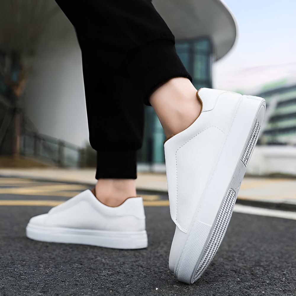 Porter | Men's Leather Trainers White