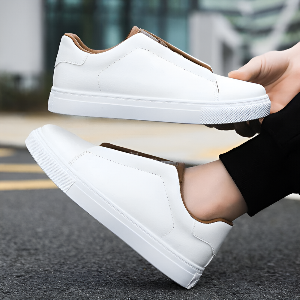 Porter | Men's Leather Trainers White