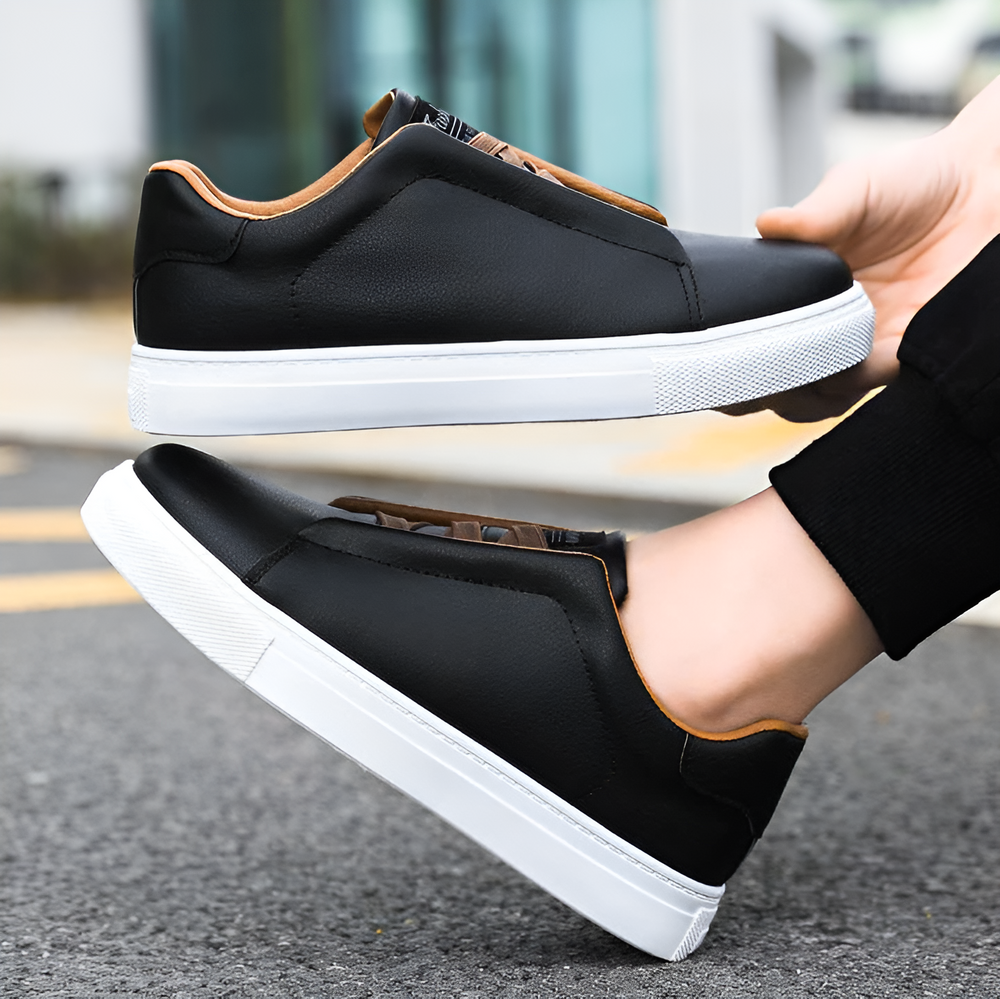Porter | Men's Leather Trainers White