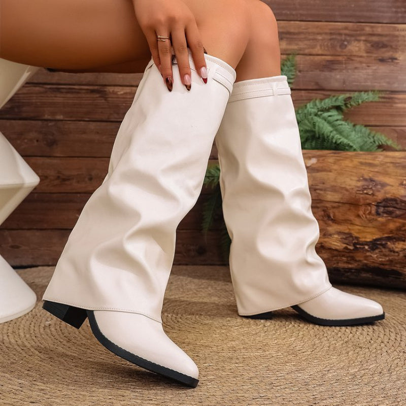 Primrose | Women's Pointed Toe Knee High Boots Tall