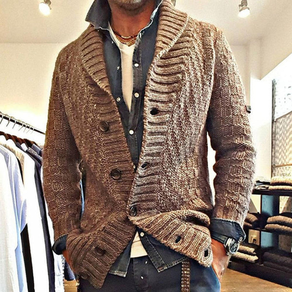 Corbin - Textured Cable Cardigan