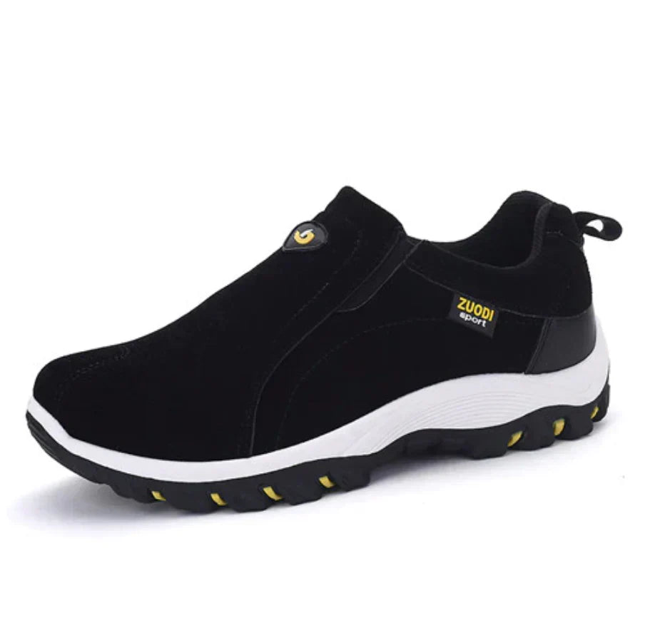 Quentin | Men's Suede Slip on Trainers