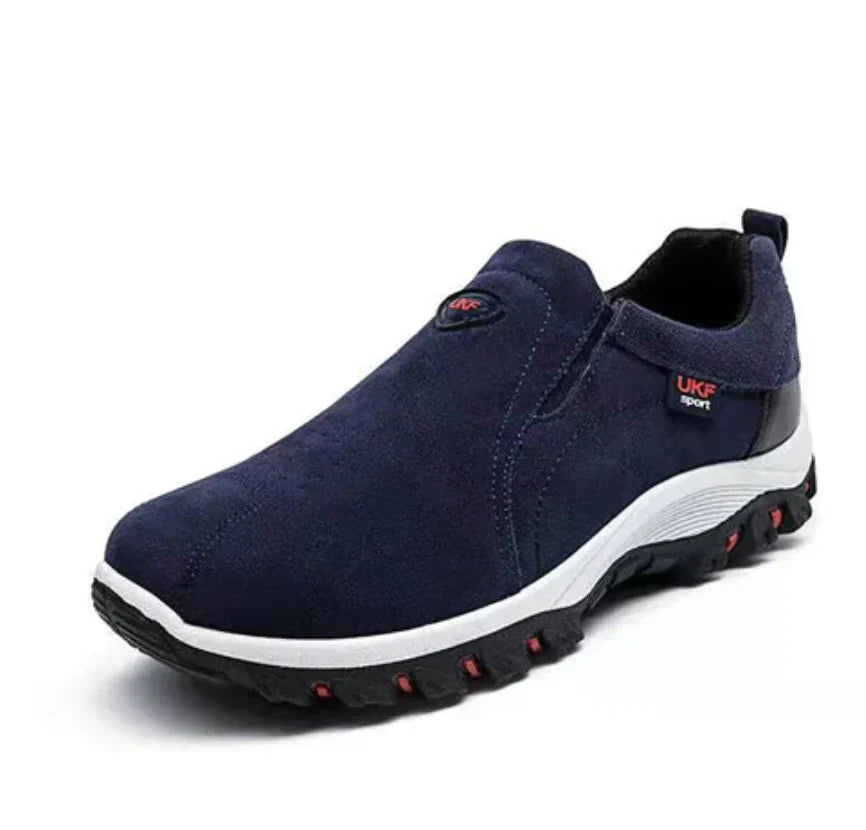 Quentin | Men's Suede Slip on Trainers