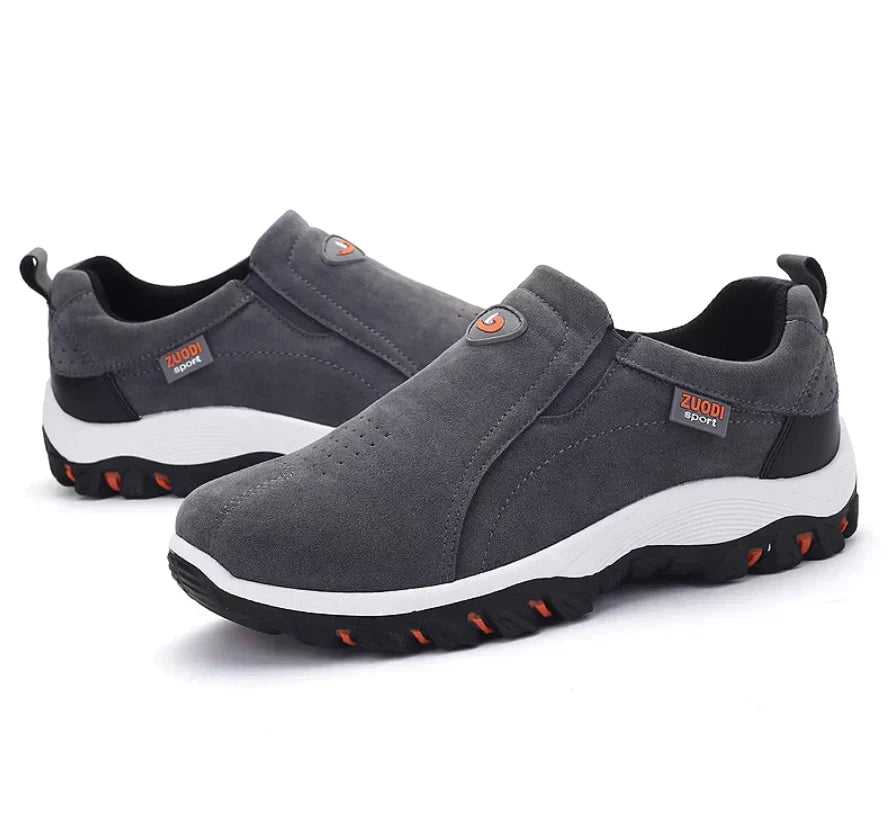 Quentin | Men's Suede Slip on Trainers