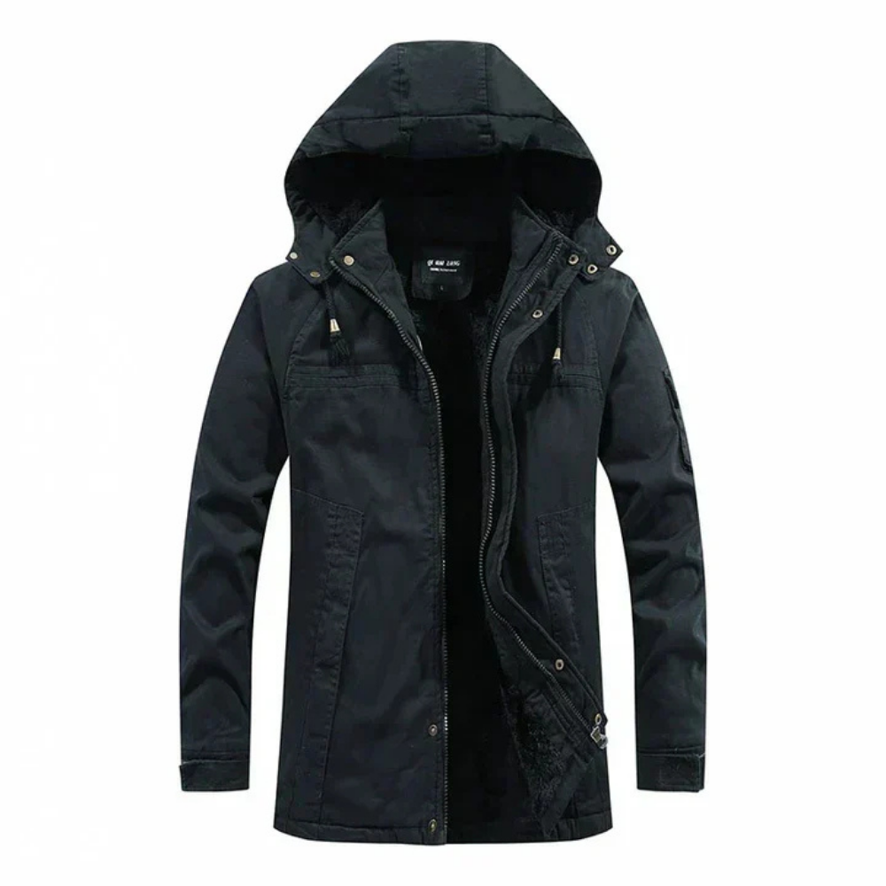 Raoul | Men's Fur Lined Hooded Winter Jacket