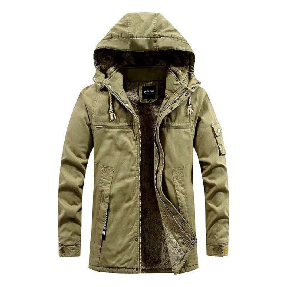 Raoul | Men's Fur Lined Hooded Winter Jacket
