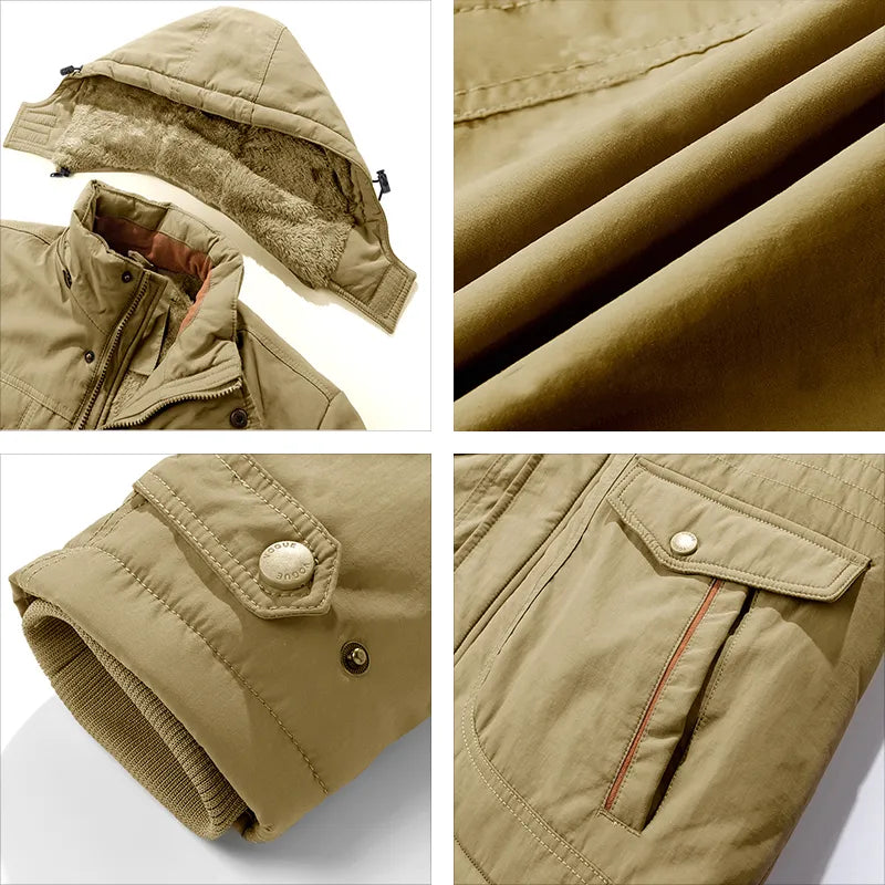 Reuben | Men's Waterproof Winter Jacket Insulated