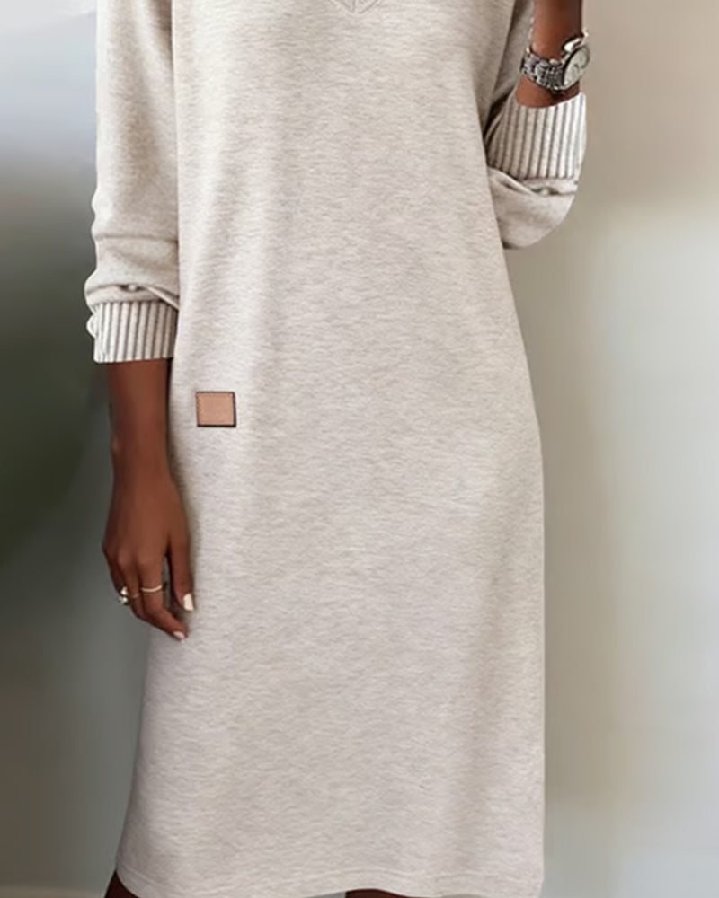 Roxane | Women's V Neck Jumper Dress Knit
