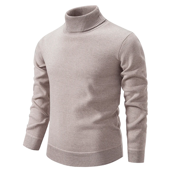 Men's Soft Knitted Turtleneck Sweater
